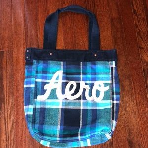 Aeropostale Plaid Bag